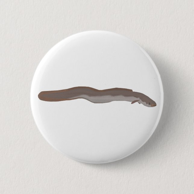 Southern Shortfin Eel Button (Front)