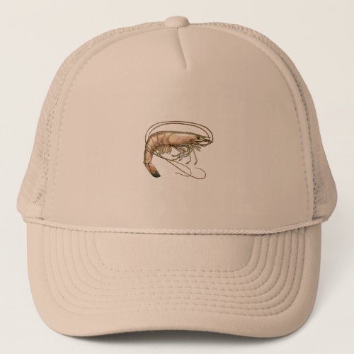 Southern Shrimp Art Trucker Hat