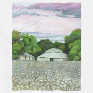 Southern Sunset Fleece Blanket