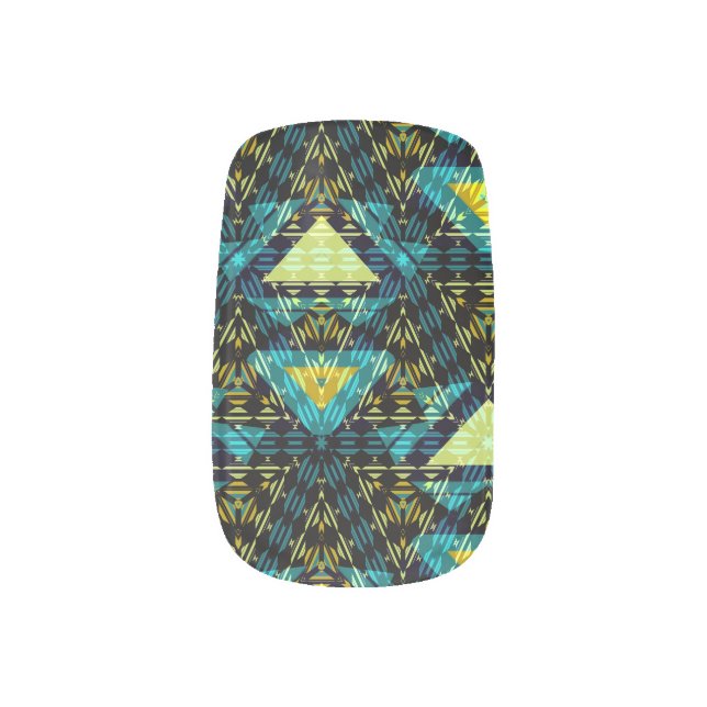 Southern Sunshine Minx Nail Wraps (Left Thumb)