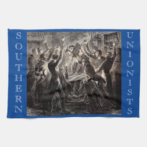 Southern Unionist tea towel