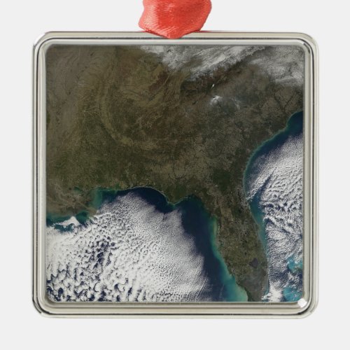 Southern United States of America Metal Ornament