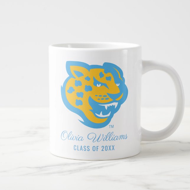 Southern University Jaguars | Add Your Name Giant Coffee Mug (Right)