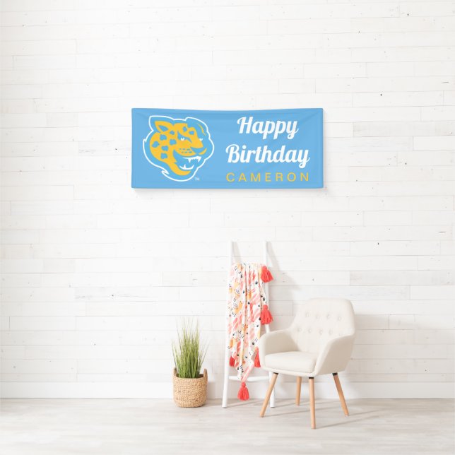 Southern University Jaguars | Birthday Banner (Insitu)