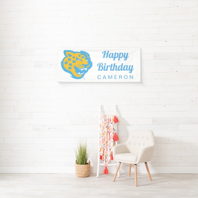 Southern University Jaguars | Birthday Banner (Insitu)