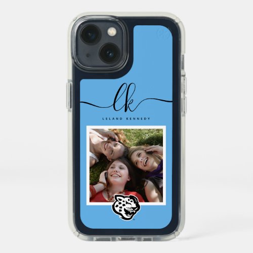 Southern University Jaguars BW  Add Your Photo Speck iPhone 13 Case