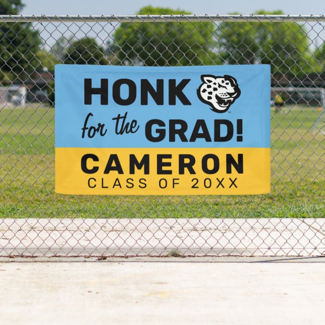 Southern University Jaguars BW | Graduation Banner (Insitu)