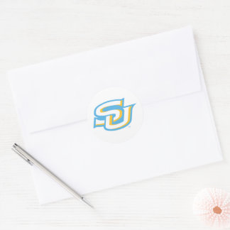 Southern University SU Classic Round Sticker