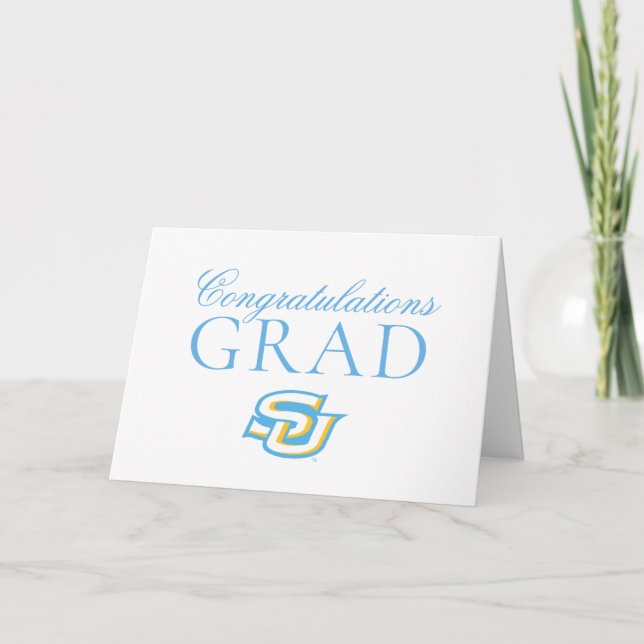 Southern University SU | Graduation Card (Front)