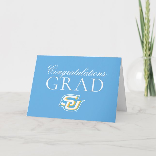 Southern University SU | Graduation Card (Front)