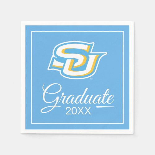 Southern University SU  Graduation Napkins