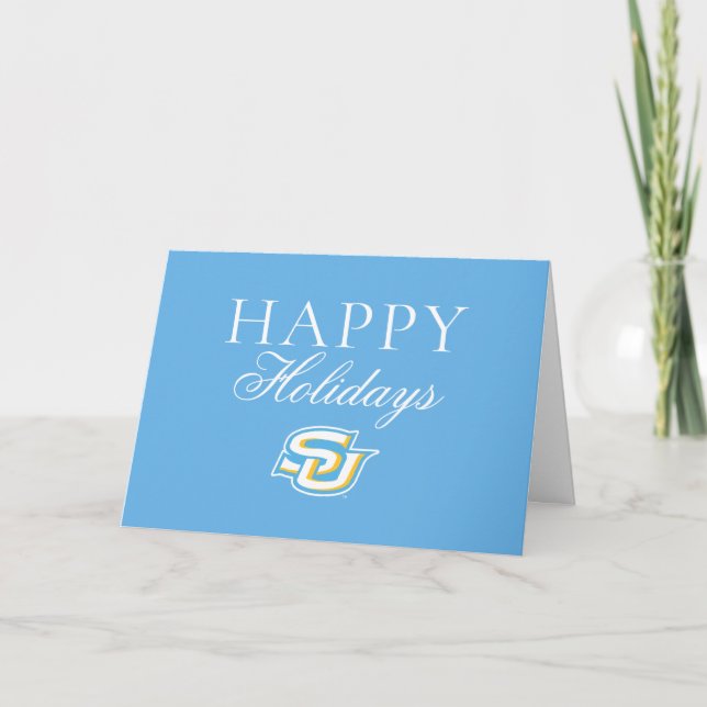 Southern University SU | Happy Holidays Card (Front)