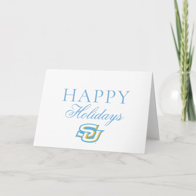 Southern University SU | Happy Holidays Card (Front)