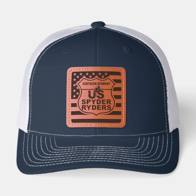 Southern Vermont Chapter - Leather Patch Hat 03 (Front)