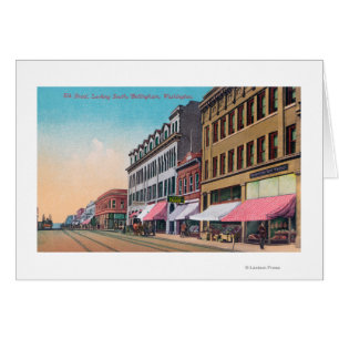 Southern View from Elk StreetBellingham, WA Cards