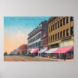 Southern View from Elk StreetBellingham, WA Poster