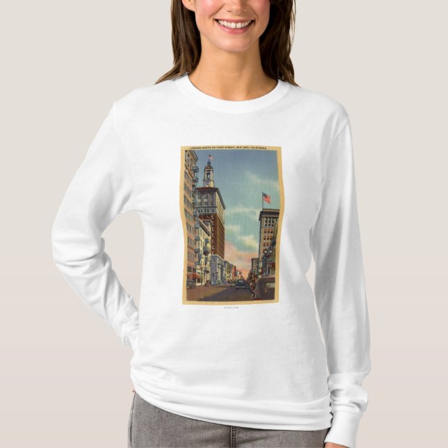 Southern View of First Street T-Shirt (Front)