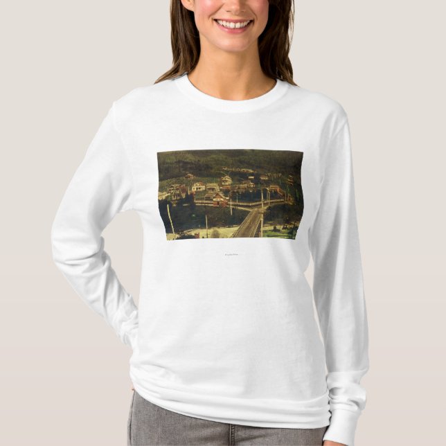 Southern View of Portion of Residence District T-Shirt (Front)