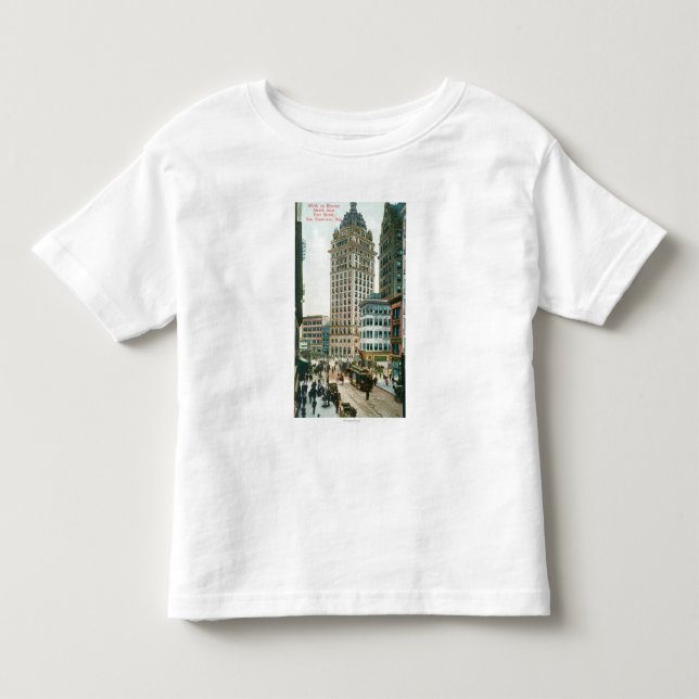 Southern View on Kearny St from Post St Toddler T-shirt (Front)