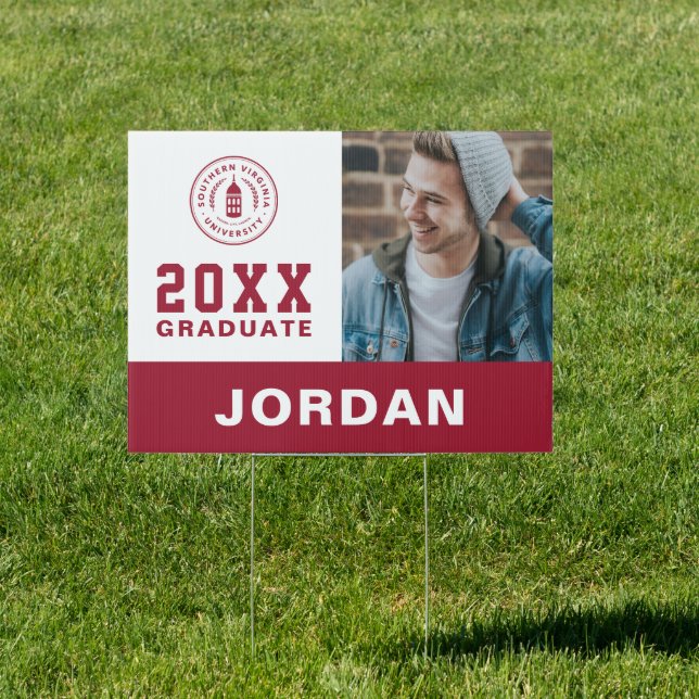 Southern Virginia University Graduation Sign (Insitu)