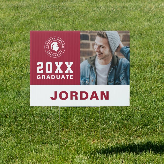 Southern Virginia University Graduation Sign (Insitu)