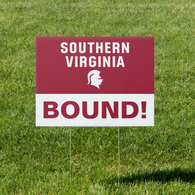Southern Virginia University Graduation Sign (Insitu)