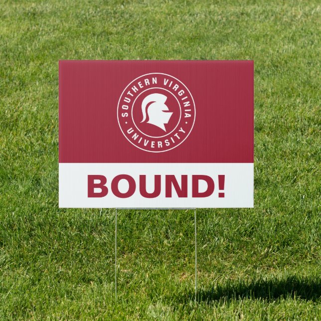 Southern Virginia University Graduation Sign (Insitu)