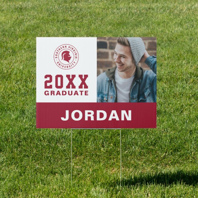 Southern Virginia University Graduation Sign (Insitu)