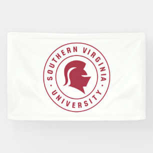 Southern Virginia University Knight Mascot Seal Banner
