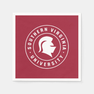 Southern Virginia University Knight Mascot Seal Napkins