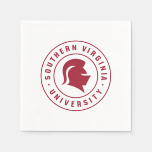 Southern Virginia University Knight Mascot Seal Napkins