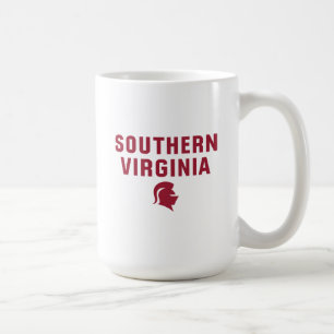 Southern Virginia University Text & Knight Coffee Mug