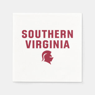 Southern Virginia University Text & Knight Napkins