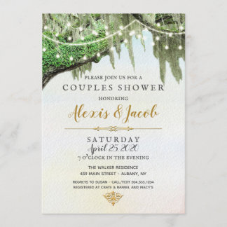 Southern Wedding Invitations, Moss Invitations