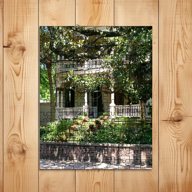 Southern Wrap Around Porch Savannah GA Jigsaw Puzzle (Creator Uploaded)