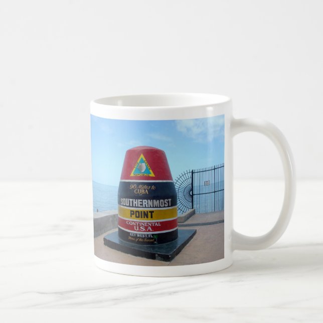 Southernmost Point Buoy Key West Florida Mug (Right)