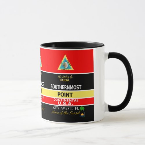 Southernmost Point Buoy Key West Mug