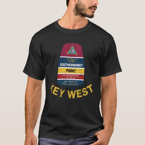 Southernmost Point _ Key West Florida Keys T_Shirt
