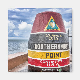Southernmost Point Key West Magnet