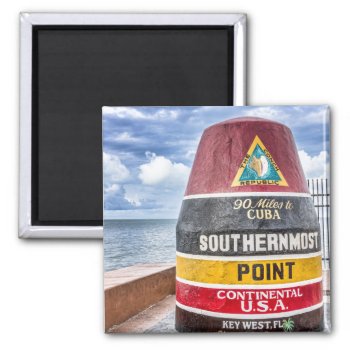 Southernmost Point Key West Magnet by Winterwoodphoto at Zazzle