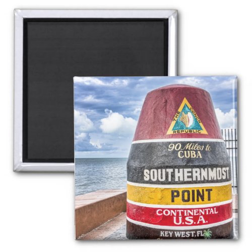 Southernmost Point Key West Magnet