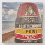 Southernmost Point Key West Stone Coaster at Zazzle