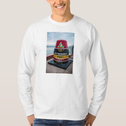 Southernmost Point Mens Long Sleeve Shirt