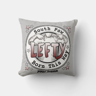 Southpaw Left Handed  pillow