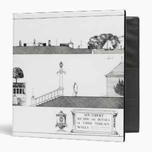 Southport: Section and Details of Upper Terrace an Binder