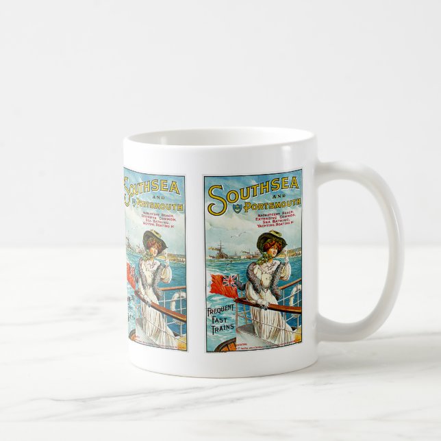 Southsea and Portsmouth Coffee Mug (Right)