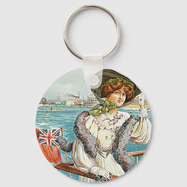 Southsea and Portsmouth Keychain (Front)