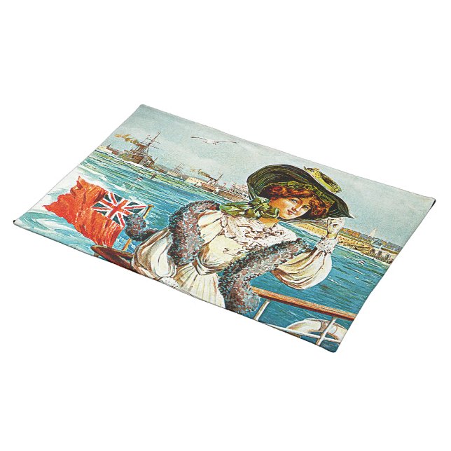 Southsea and Portsmouth Placemat (On Table)