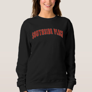 Southside Place Texas TX College Style Red Southsi Sweatshirt