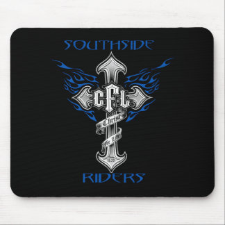 Southside Riders Mouse Pad Black